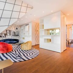 Отель Penthouse near the town hall Vienna комната для гостей фото 3