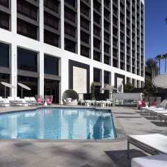 Отель Beverly Hills Marriott США, Лос-Анджелес - отзывы, цены и фото номеров - забронировать отель Beverly Hills Marriott онлайн бассейн фото 2