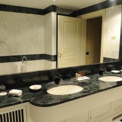 Отель Tower Genova Airport Hotel & Conference Center Италия, Генуя - 5 отзывов об отеле, цены и фото номеров - забронировать отель Tower Genova Airport Hotel & Conference Center онлайн ванная