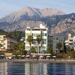 Отель Mira Olimpos Beach Кемер приотельная территория
