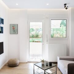 Отель Kifissia Central Stylish Fresh Apartment near Metro 1BR Греция, Кифисия - отзывы, цены и фото номеров - забронировать отель Kifissia Central Stylish Fresh Apartment near Metro 1BR онлайн комната для гостей фото 5