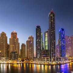 Отель Intercontinental Dubai Marina ОАЭ, Дубай - 1 отзыв об отеле, цены и фото номеров - забронировать отель Intercontinental Dubai Marina онлайн приотельная территория фото 2