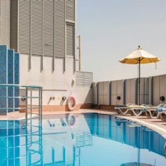 Отель Pearl Park Inn Дубай бассейн фото 2