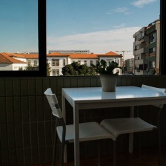 Апартаменты Low Cost Tourist Apartments Casa da Música балкон