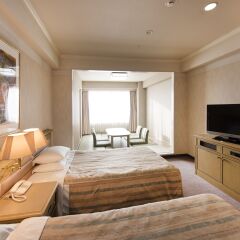 Hotel Listel Inawashiro Main Building Condominium Айдзувакамацу комната для гостей фото 3