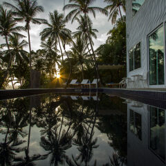 Отель Monkey Flower Villas Таиланд, Остров Тау - отзывы, цены и фото номеров - забронировать отель Monkey Flower Villas онлайн балкон