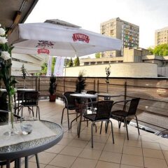 Отель Diament Spodek Katowice Польша, Катовице - 1 отзыв об отеле, цены и фото номеров - забронировать отель Diament Spodek Katowice онлайн балкон