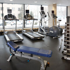 Гостиница DoubleTree by Hilton Novosibirsk в Новосибирске - забронировать гостиницу DoubleTree by Hilton Novosibirsk, цены и фото номеров Новосибирск фитнесс-зал