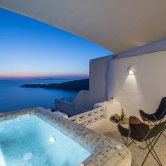 Отель Seascape Villa by Caldera Houses Греция, Остров Санторини - отзывы, цены и фото номеров - забронировать отель Seascape Villa by Caldera Houses онлайн бассейн