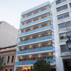 Отель Pythagorion Hotel Греция, Афины - 1 отзыв об отеле, цены и фото номеров - забронировать отель Pythagorion Hotel онлайн вид на фасад