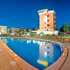 Hotel Apollo Римини бассейн фото 3