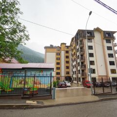 Апартаменты More Apartments na GES 5 (1) Красная Поляна вид на фасад фото 2