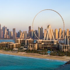 Отель Caesars Palace Bluewaters Dubai пляж фото 2