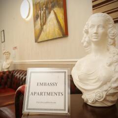 Отель Embassy Apartments Великобритания, Глазго - отзывы, цены и фото номеров - забронировать отель Embassy Apartments онлайн интерьер отеля