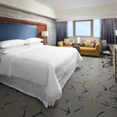 Отель Sheraton Gateway Los Angeles США, Лос-Анджелес - отзывы, цены и фото номеров - забронировать отель Sheraton Gateway Los Angeles онлайн комната для гостей фото 3