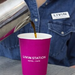 Отель Livin Station Эребру удобства в номере фото 2