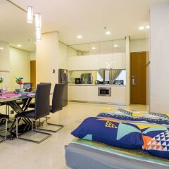 Отель Soho Suites KLCC Apartment Малайзия, Куала-Лумпур - отзывы, цены и фото номеров - забронировать отель Soho Suites KLCC Apartment онлайн банкомат