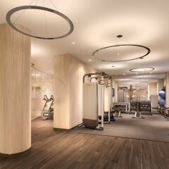 Отель The Ritz-Carlton, Berlin Германия, Берлин - 10 отзывов об отеле, цены и фото номеров - забронировать отель The Ritz-Carlton, Berlin онлайн фитнесс-зал фото 3