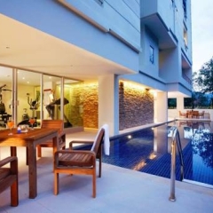 Отель Point Condominium Пхукет бассейн