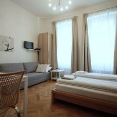 Отель City Castle Aparthotel Прага комната для гостей