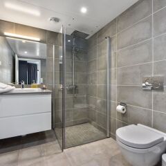 Апартаменты Forenom Serviced Apartments Oslo Majorstuen ванная фото 2
