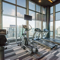 Отель The Rhythm Sathorn By Favstay Бангкок фитнесс-зал фото 2