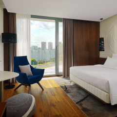 Гостиница Minsk Marriott комната для гостей