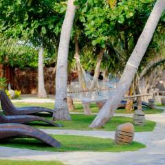 Отель Mantaray Island Resort фитнесс-зал