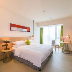 Отель The Mulian Urban Resort Hotels Nansha комната для гостей фото 3