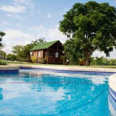 Отель Lenmore Chalets бассейн