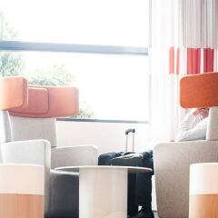 Отель Novotel Lyon Centre Part Dieu Франция, Лион - отзывы, цены и фото номеров - забронировать отель Novotel Lyon Centre Part Dieu онлайн удобства в номере фото 2