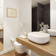 Отель Zurriola Loft Apartment by FeelFree Rentals Испания, Сан-Себастьян - отзывы, цены и фото номеров - забронировать отель Zurriola Loft Apartment by FeelFree Rentals онлайн ванная
