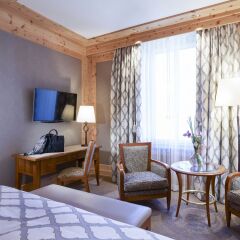 Отель Kulm Hotel St. Moritz Швейцария, Санкт-Мориц - отзывы, цены и фото номеров - забронировать отель Kulm Hotel St. Moritz онлайн удобства в номере фото 2
