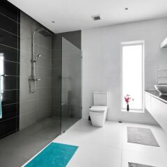 Отель Villa Blanche Таиланд, Самуи - отзывы, цены и фото номеров - забронировать отель Villa Blanche онлайн ванная