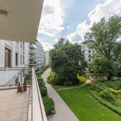 Отель P&O Apartments Patria Польша, Варшава - отзывы, цены и фото номеров - забронировать отель P&O Apartments Patria онлайн балкон