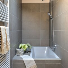 Отель Corte d'Acqua Италия, Абано-Терме - отзывы, цены и фото номеров - забронировать отель Corte d'Acqua онлайн ванная