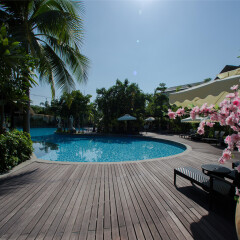 Отель Mingshen Golf & Bay Resort Sanya бассейн