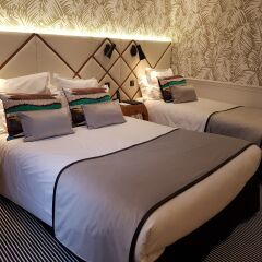 Отель Hôtel Jardin le Bréa комната для гостей