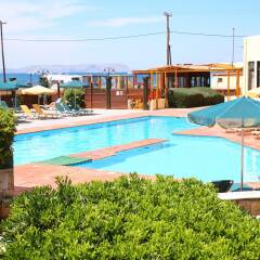 Отель Kaissa Beach Греция, Гувес - 1 отзыв об отеле, цены и фото номеров - забронировать отель Kaissa Beach онлайн бассейн фото 2
