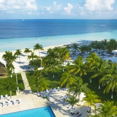 Отель Beachscape Kin ha Villas & Suites пляж