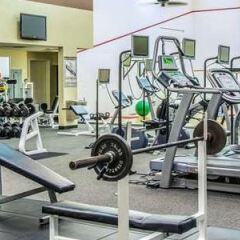 Отель DoubleTree Suites by Hilton Columbus США, Колумбус - отзывы, цены и фото номеров - забронировать отель DoubleTree Suites by Hilton Columbus онлайн фитнесс-зал фото 3
