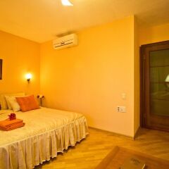 Апартаменты Lakshmi Apartment Belorusskaya комната для гостей фото 4