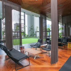 Oasia Hotel Downtown Singapore балкон