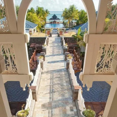 Отель Heritage Le Telfair Golf & Wellness Resort Маврикий, Бель-Омбре - отзывы, цены и фото номеров - забронировать отель Heritage Le Telfair Golf & Wellness Resort онлайн балкон