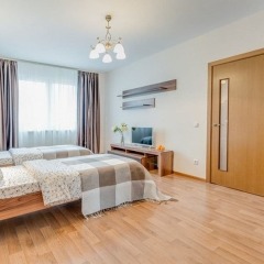 Апартаменты Apartment Vitebskiy prospekt 101 Bldg 4 Санкт-Петербург комната для гостей фото 3