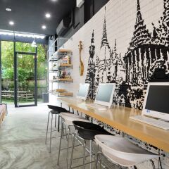 The Cube Hostel Бангкок гостиничный бар