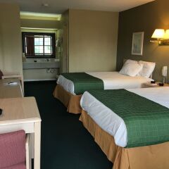 Отель Americas Best Value Inn-Meridian сейф в номере