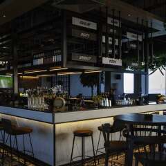 Отель Holiday Inn Dubai Festival City гостиничный бар