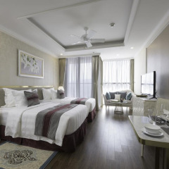 Отель Vinpearl Condotel Empire Nha Trang Вьетнам, Нячанг - отзывы, цены и фото номеров - забронировать отель Vinpearl Condotel Empire Nha Trang онлайн комната для гостей фото 3