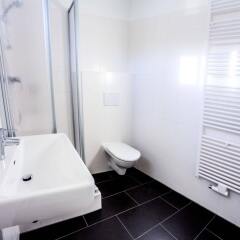 Отель Wienwert Holiday & Business Apartments Австрия, Вена - отзывы, цены и фото номеров - забронировать отель Wienwert Holiday & Business Apartments онлайн ванная фото 2